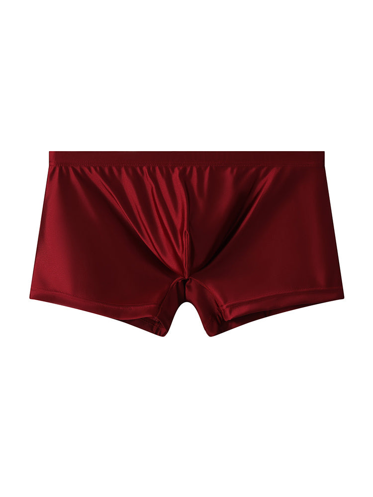 4 Pack Men's Supportive Pouch Cooling Airflow Seamless Comfort Trunks | dmunderwear detail image 18