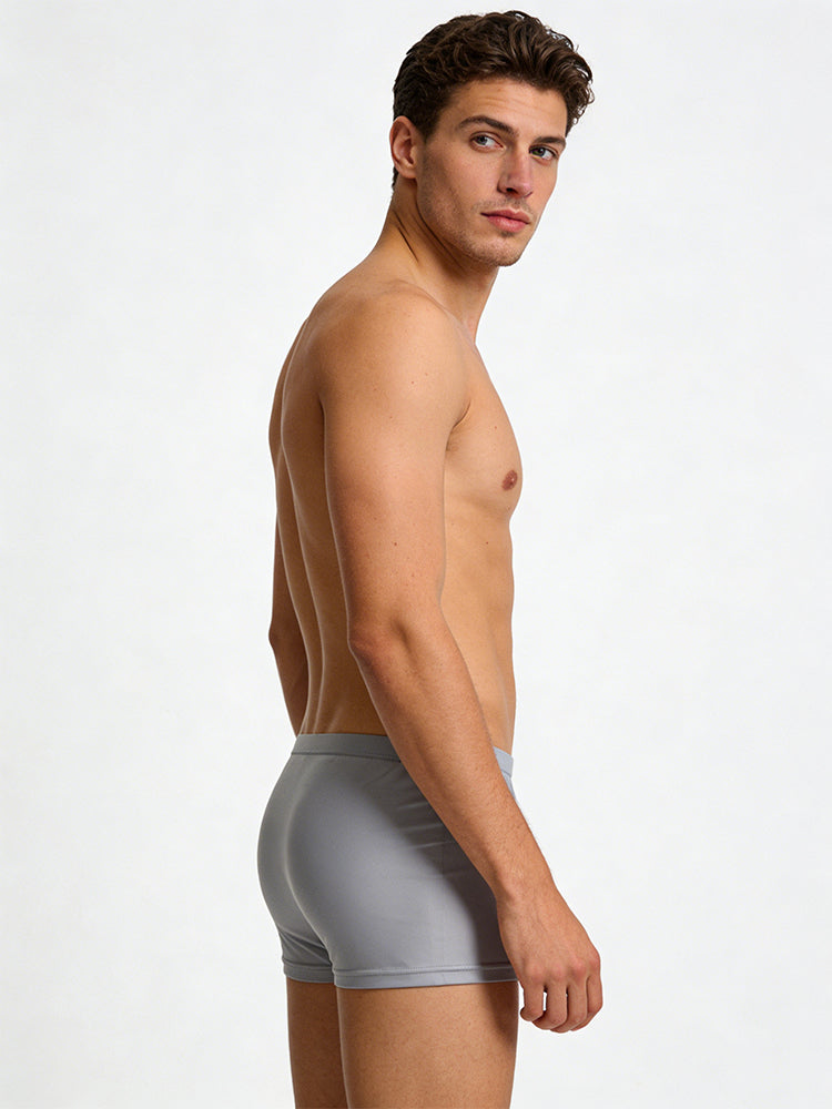 4 Pack Men's Supportive Pouch Cooling Airflow Seamless Comfort Trunks | dmunderwear detail image 3