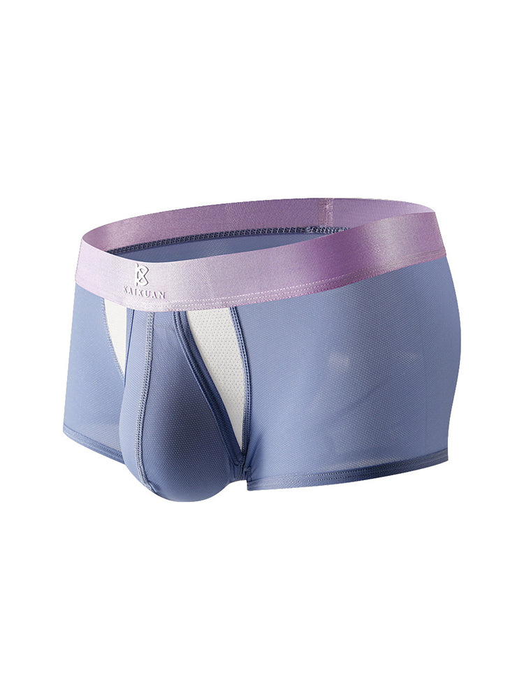 3 Pack Men's Supportive Pouch Lightweight Antibacterial Cooling Trunks | dmunderwear