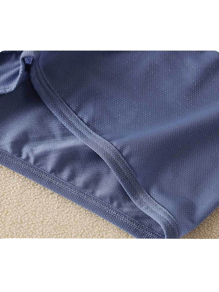 3 Pack Men's Supportive Pouch Lightweight Antibacterial Cooling Trunks | dmunderwear detail image 9