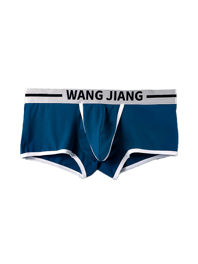 3 Pack Men's Supportive Separated Pouch Quick-Dry Stretch Fit Trunks | dmunderwear
