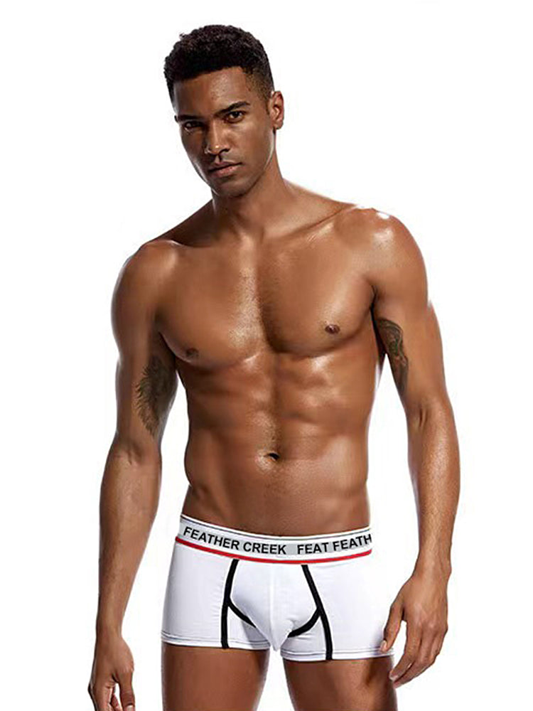 3 Pack Men's Separate Pouch Trunks with Large Contoured Pouch and High Stretch | dmunderwear