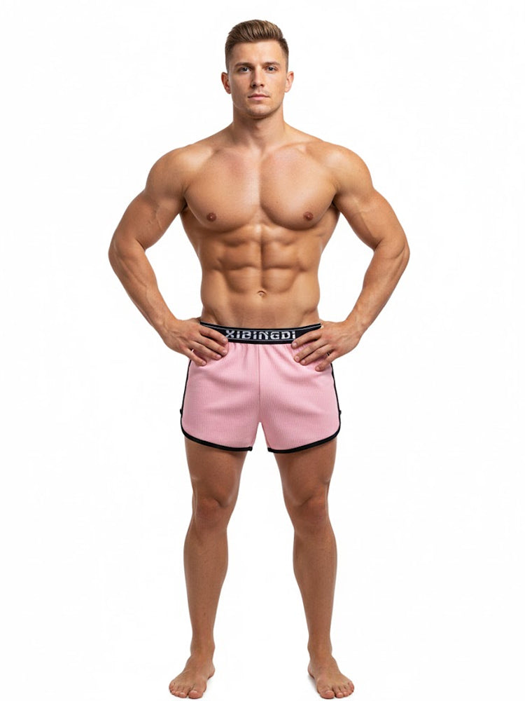 3 Pack Men's Trendy Relaxed-Fit Breathable Cotton Lounge & Casual Boxers Shorts | dmunderwear