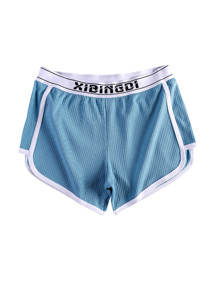 3 Pack Men's Trendy Relaxed-Fit Breathable Cotton Lounge & Casual Boxers Shorts | dmunderwear detail image 13