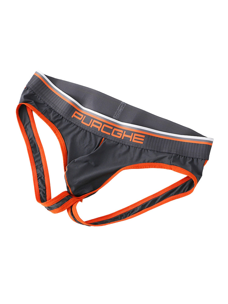 3 Pack Men's Trendy Sexy Seamless Comfort Supportive Fit Jockstrap | dmunderwear detail image 13