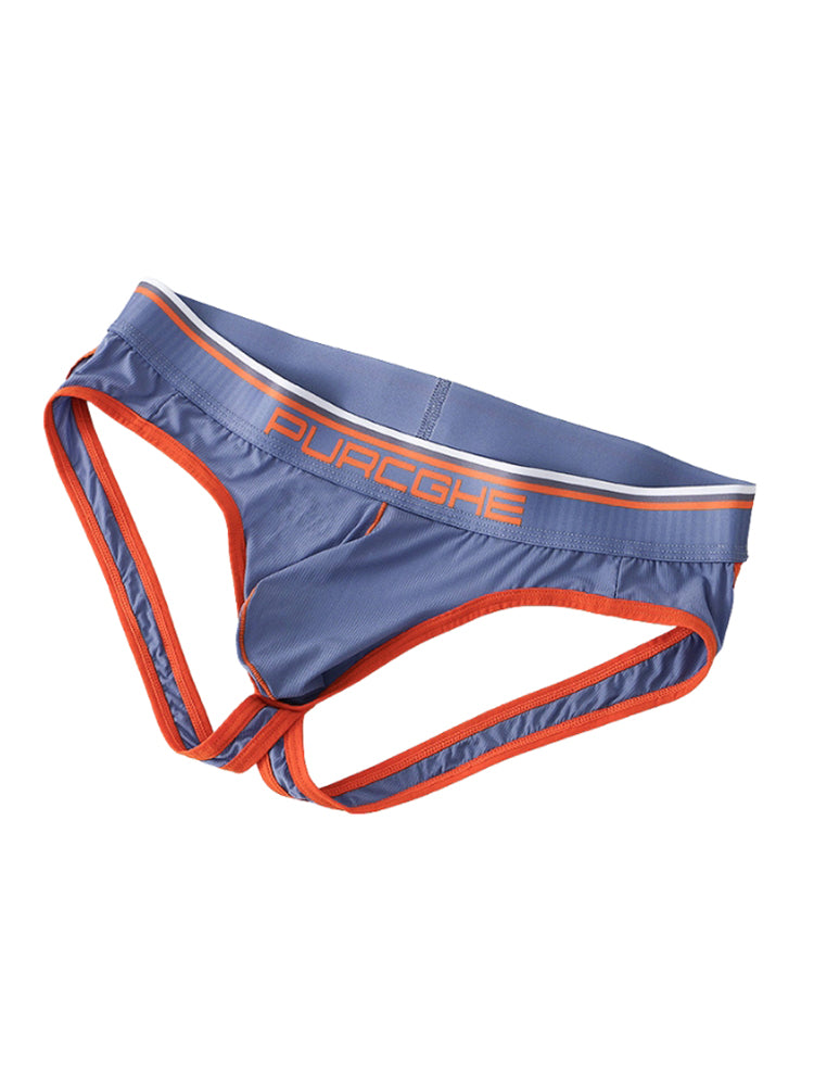 3 Pack Men's Trendy Sexy Seamless Comfort Supportive Fit Jockstrap | dmunderwear detail image 14