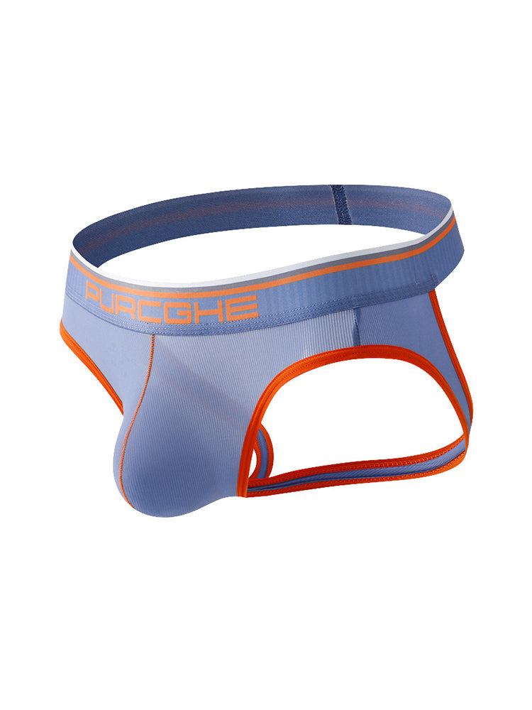 3 Pack Men's Trendy Sexy Seamless Comfort Supportive Fit Jockstrap | dmunderwear detail image 16