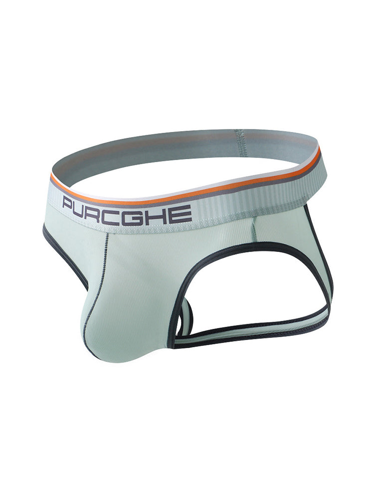 3 Pack Men's Trendy Sexy Seamless Comfort Supportive Fit Jockstrap | dmunderwear detail image 18