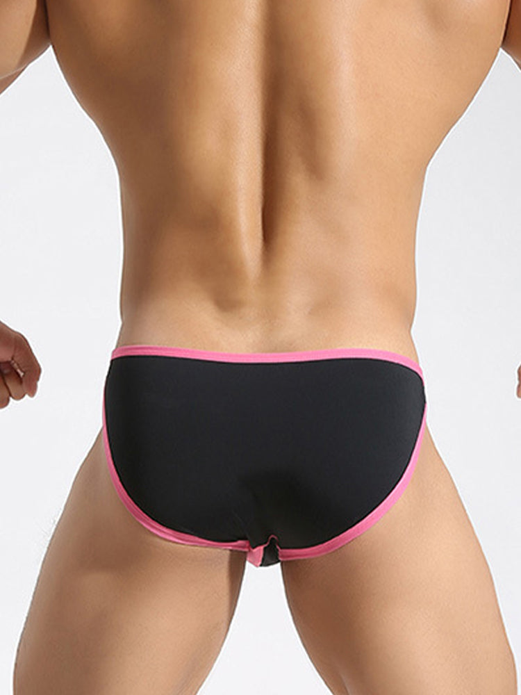3 Pack Men's U-Pouch Breathable Nylon Briefs | dmunderwear detail image 10