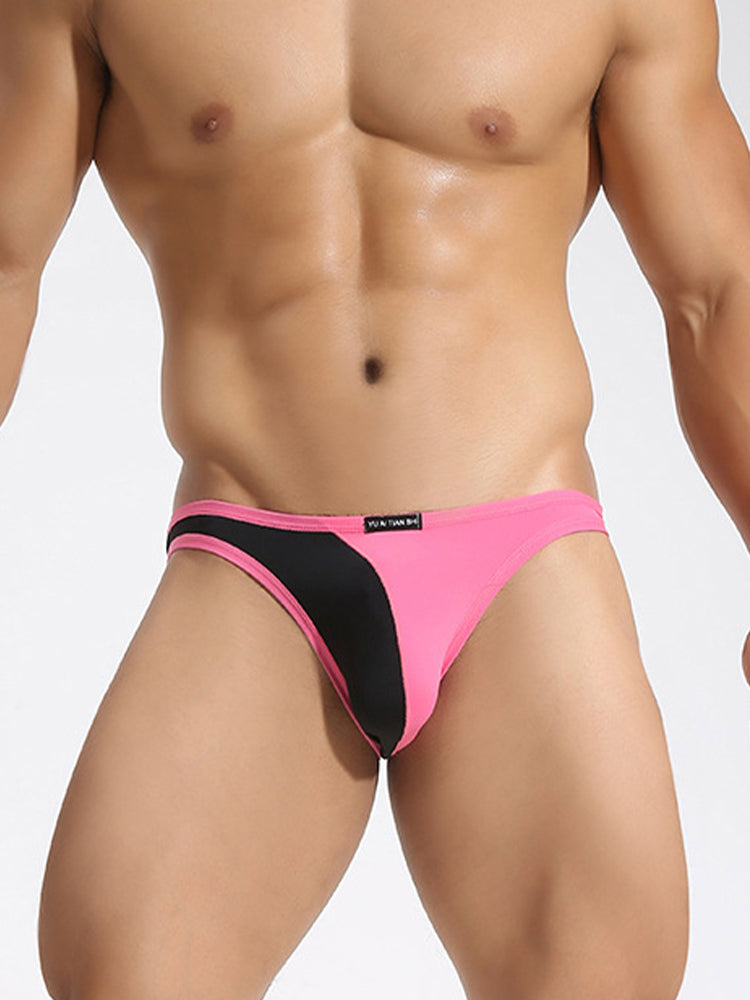3 Pack Men's U-Pouch Breathable Nylon Briefs | dmunderwear detail image 5