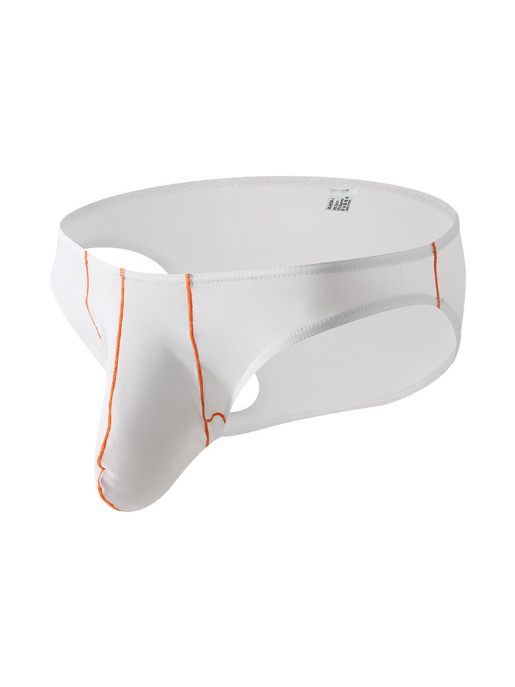3 Pack Men's U-Pouch Ice Silk Briefs | dmunderwear detail image 16