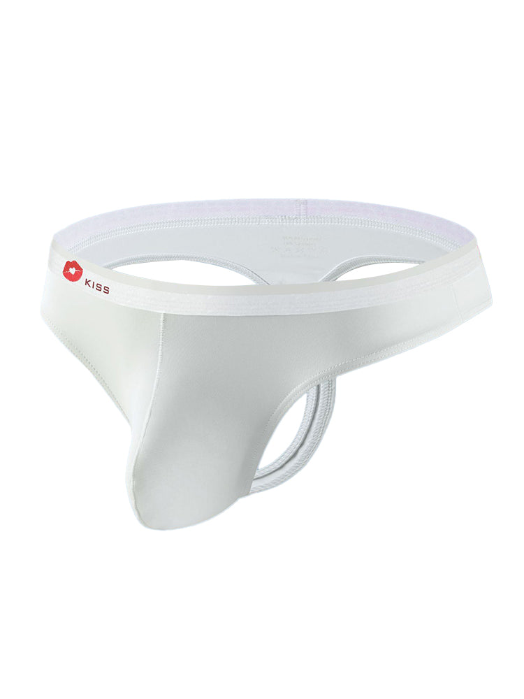 3 Pack Men's U-Pouch Ice Silk Sexy Thong | dmunderwear detail image 13