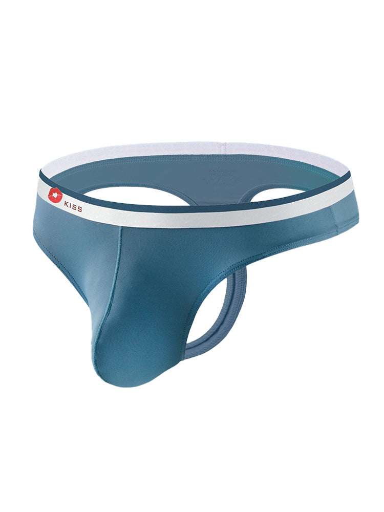 3 Pack Men's U-Pouch Ice Silk Sexy Thong | dmunderwear detail image 15