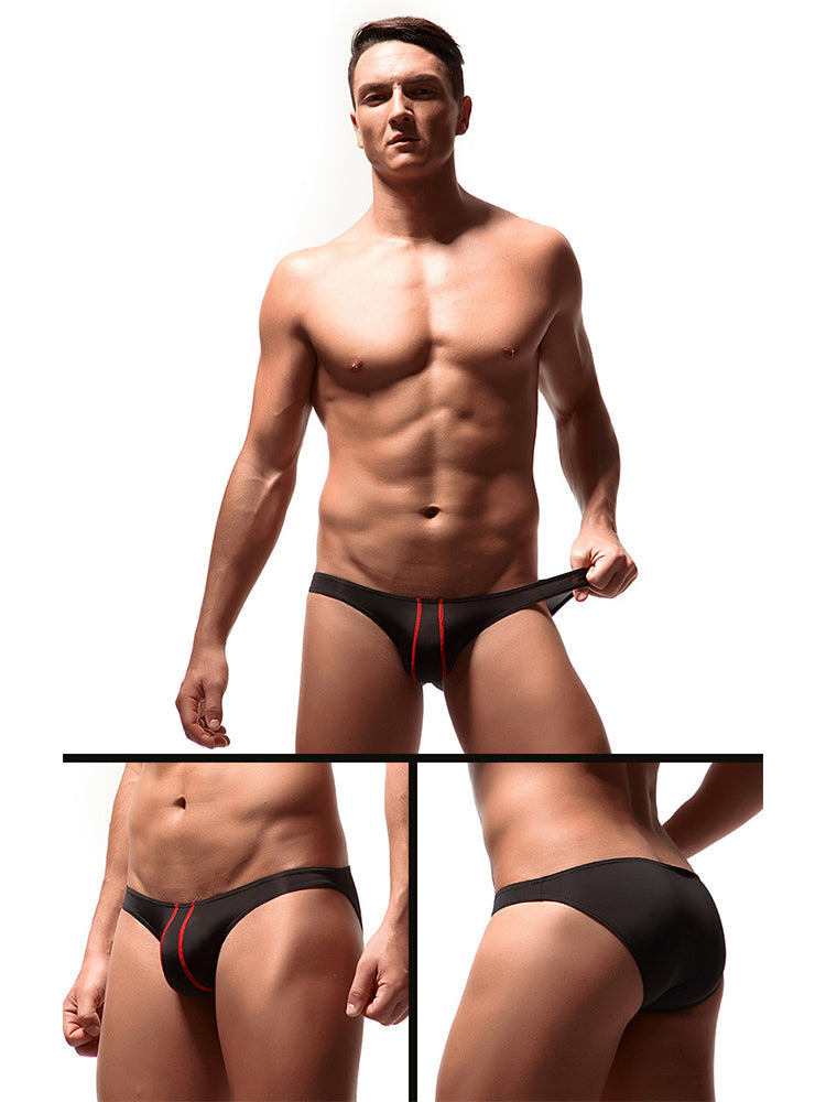 3 Pack Men's U-Pouch Low-Rise Briefs | dmunderwear detail image 4