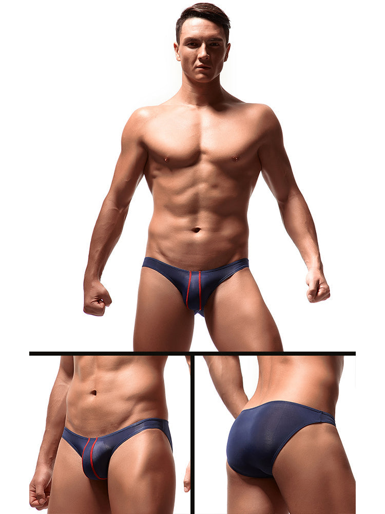 3 Pack Men's U-Pouch Low-Rise Briefs | dmunderwear detail image 5