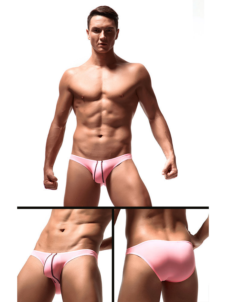 3 Pack Men's U-Pouch Low-Rise Briefs | dmunderwear detail image 7