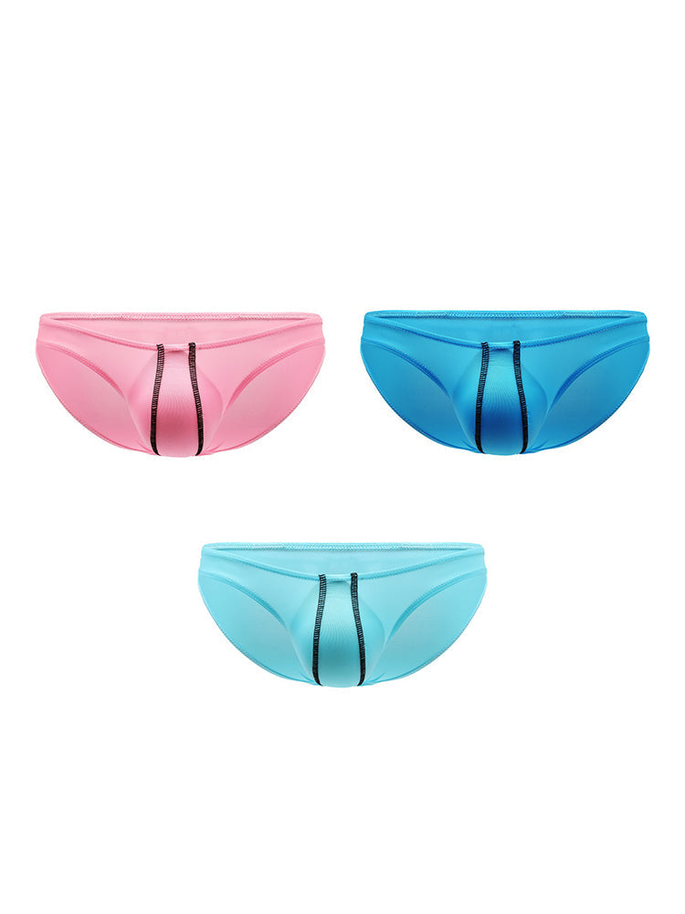 3 Pack Men's U-Pouch Low-Rise Briefs | dmunderwear detail image 8