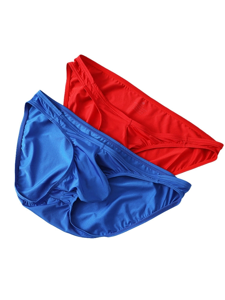 3 Pack Men's U-Pouch & Low-Rise Solid Color Sexy Briefs | dmunderwear detail image 13