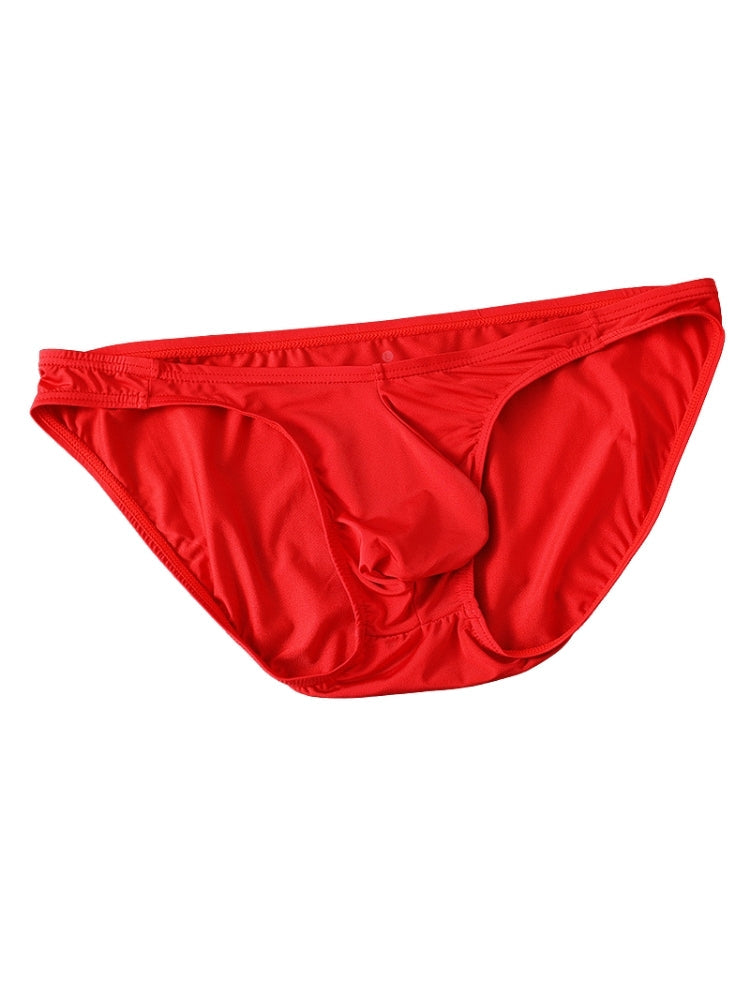 3 Pack Men's U-Pouch & Low-Rise Solid Color Sexy Briefs | dmunderwear detail image 15