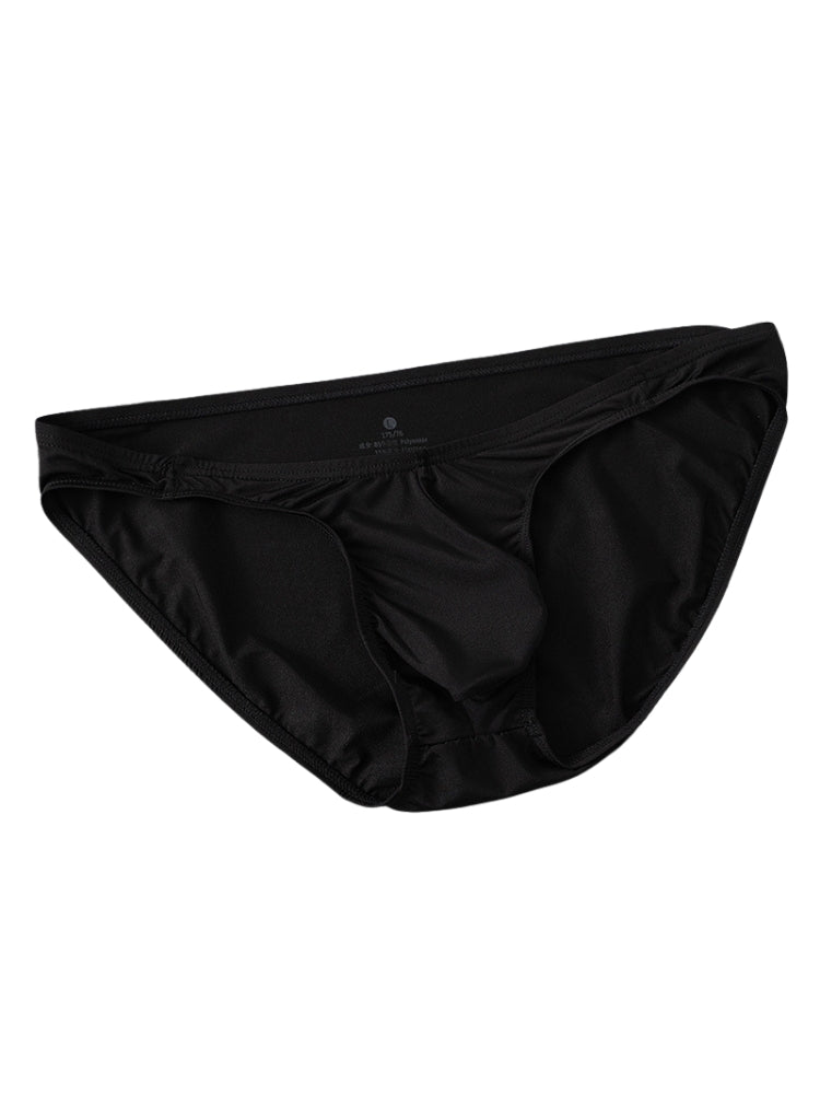 3 Pack Men's U-Pouch & Low-Rise Solid Color Sexy Briefs | dmunderwear detail image 19