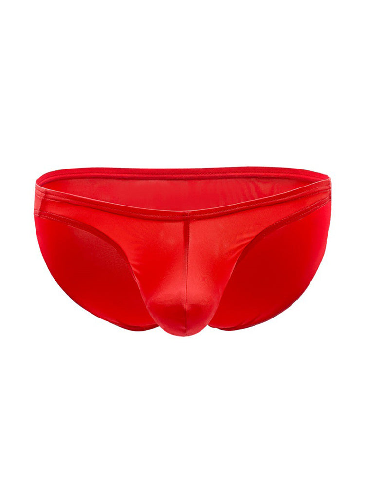 3 Pack Men's U-Pouch & Low-Rise Solid Color Sexy Briefs | dmunderwear detail image 20