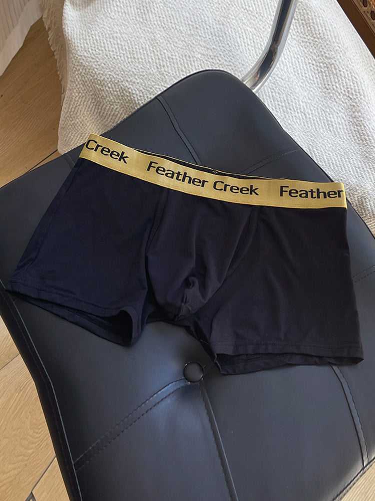 3 Pack Men's U-Shaped Large Pouch Breathable Comfortable Trunks | dmunderwear detail image 13