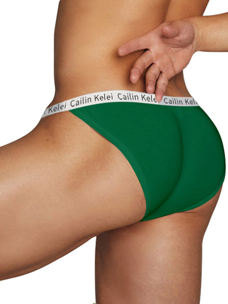 3-pack Men's Ultra Sexy Low Rise U-shaped Convex Pouch Briefs | dmunderwear detail image 11