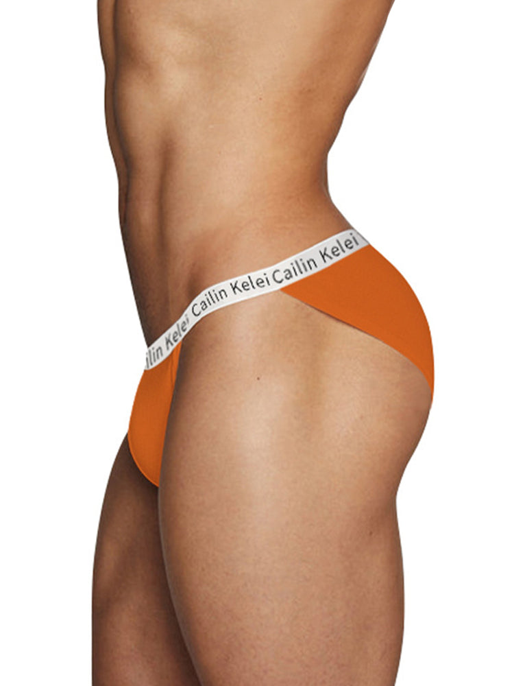 3-pack Men's Ultra Sexy Low Rise U-shaped Convex Pouch Briefs | dmunderwear detail image 16