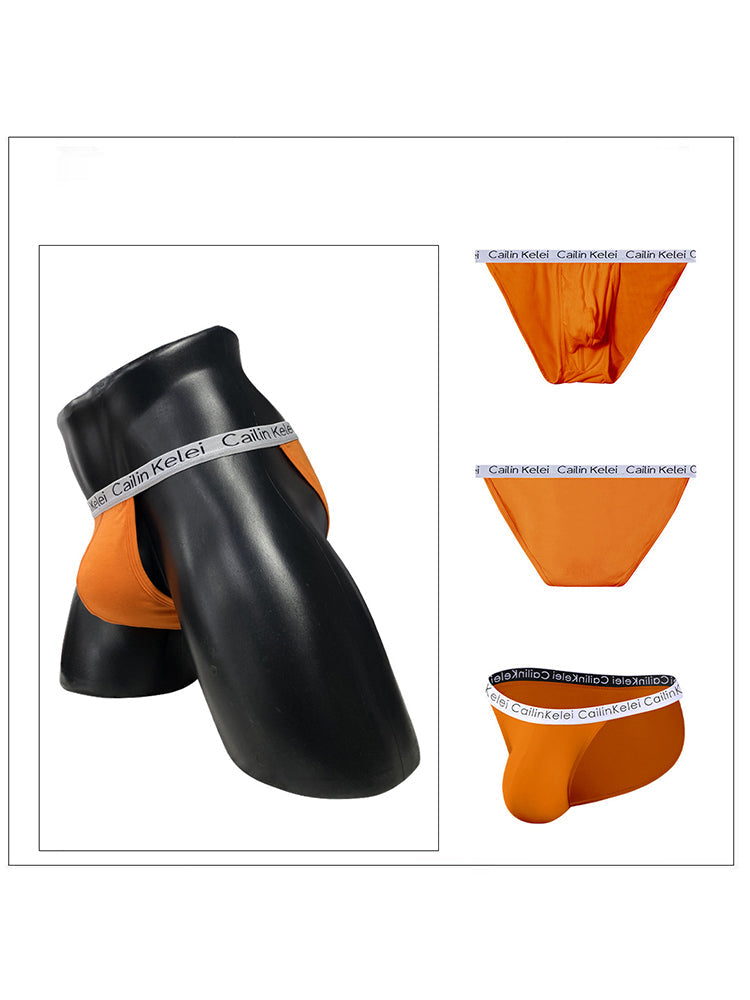 3-pack Men's Ultra Sexy Low Rise U-shaped Convex Pouch Briefs | dmunderwear detail image 18