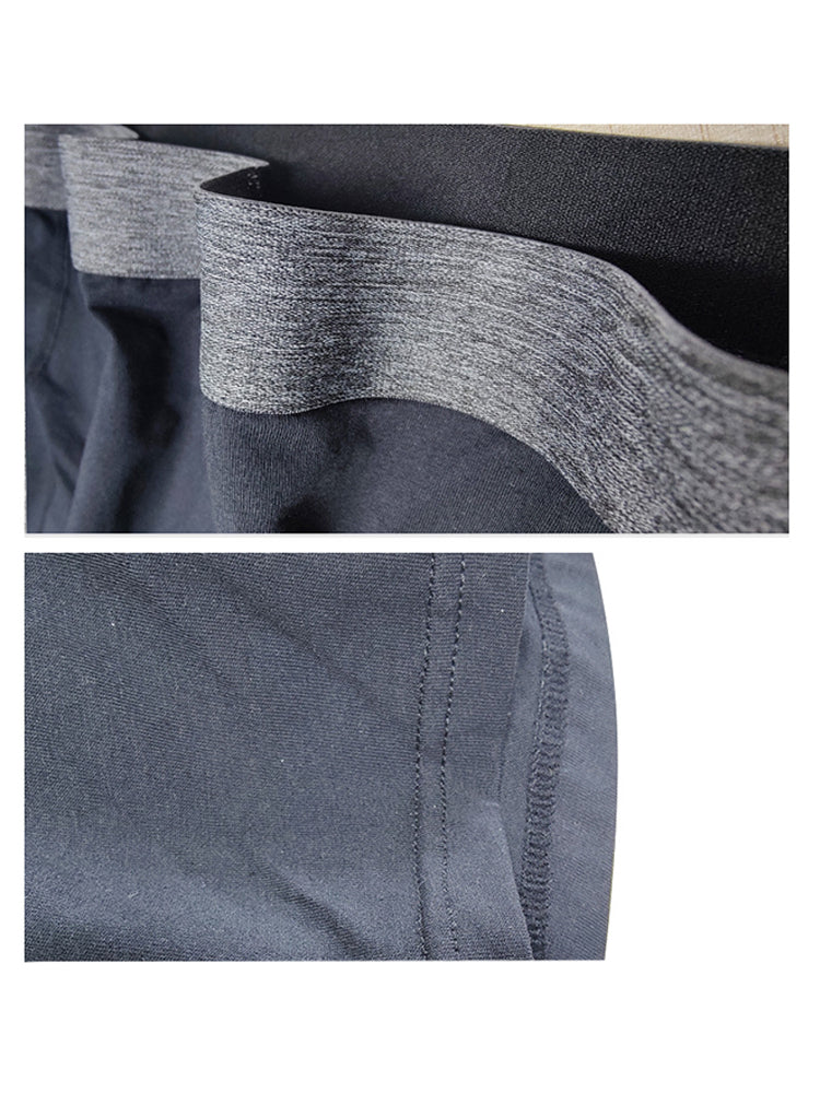 3 Pack Men's Ultra-Soft Breathable Cotton Button Fly Midway Briefs | dmunderwear detail image 15
