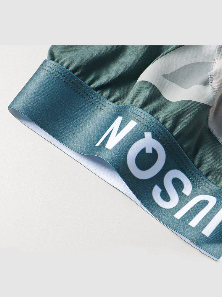 3 Pack Men's Ultra-Soft Breathable Cotton High-Stretch Trunks | dmunderwear detail image 10