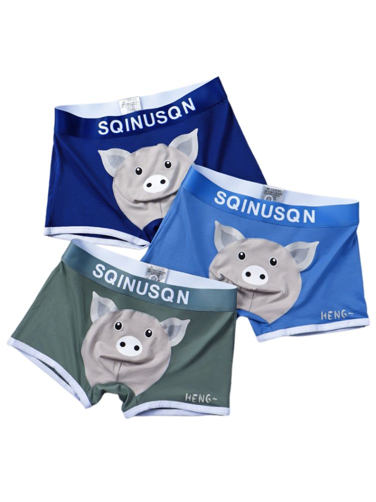 3 Pack Men's Ultra-Soft Breathable Cotton High-Stretch Trunks | dmunderwear detail image 12