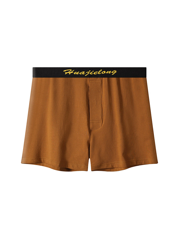 3 Pack Men's Ultra-Soft Breathable Cotton Quick-Dry Boxer Briefs | dmunderwear detail image 12