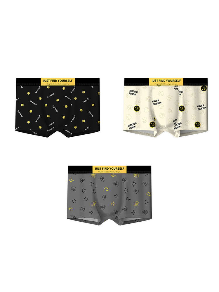 3 Pack Men's Ultra-Soft Cotton Antibacterial Odor-Control Trunks | dmunderwear detail image 12