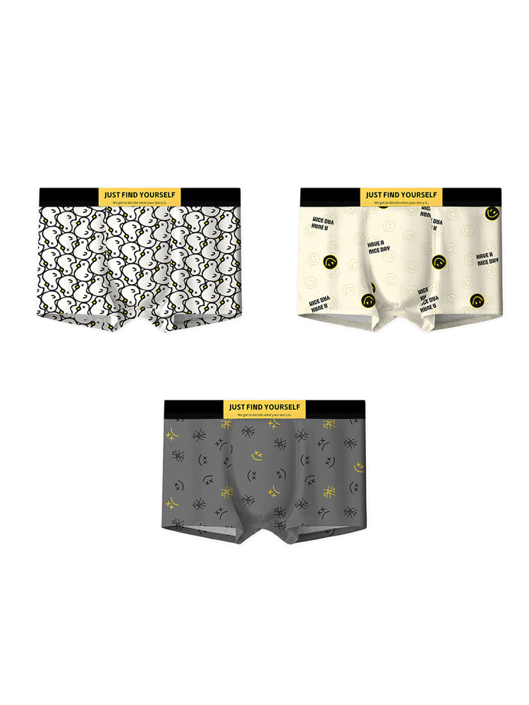 3 Pack Men's Ultra-Soft Cotton Antibacterial Odor-Control Trunks | dmunderwear detail image 15