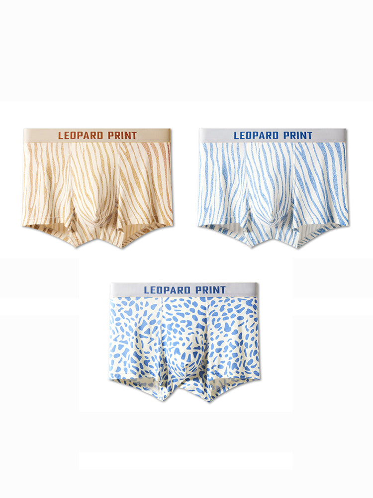3 Pack Men's Ultra-Soft Modal Mid-Rise Stretch Fit Seamless Trunks | dmunderwear detail image 14