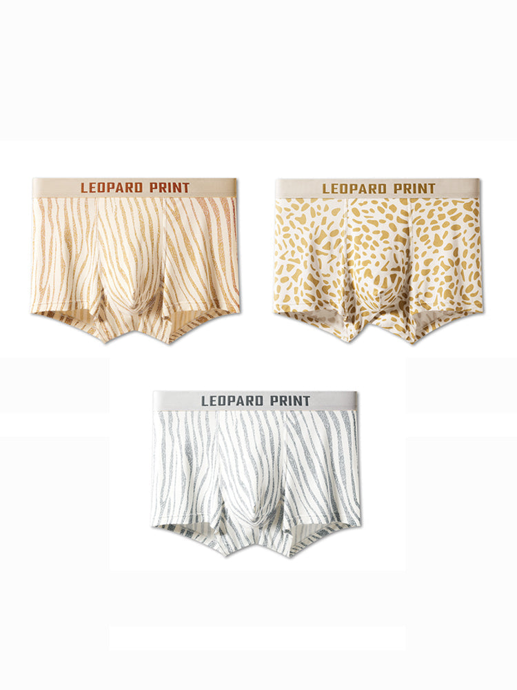 3 Pack Men's Ultra-Soft Modal Mid-Rise Stretch Fit Seamless Trunks | dmunderwear detail image 2