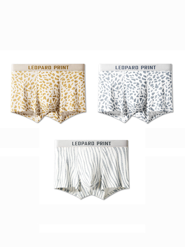 3 Pack Men's Ultra-Soft Modal Mid-Rise Stretch Fit Seamless Trunks | dmunderwear detail image 20