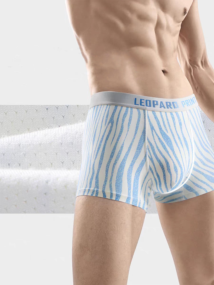 3 Pack Men's Ultra-Soft Modal Mid-Rise Stretch Fit Seamless Trunks | dmunderwear detail image 4