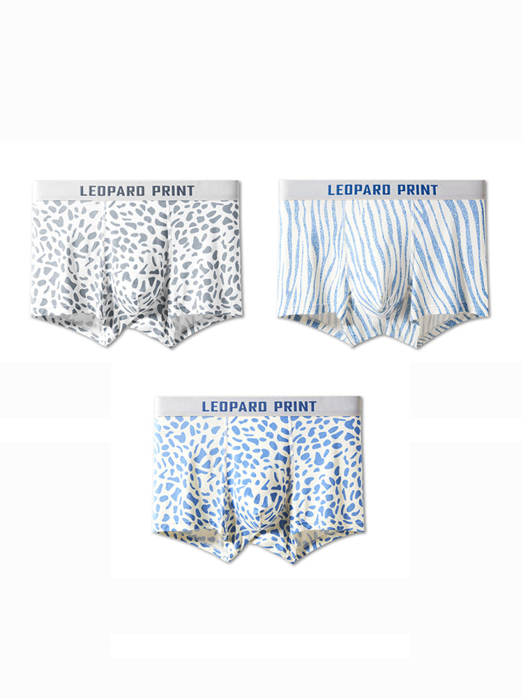 3 Pack Men's Ultra-Soft Modal Mid-Rise Stretch Fit Seamless Trunks | dmunderwear detail image 8