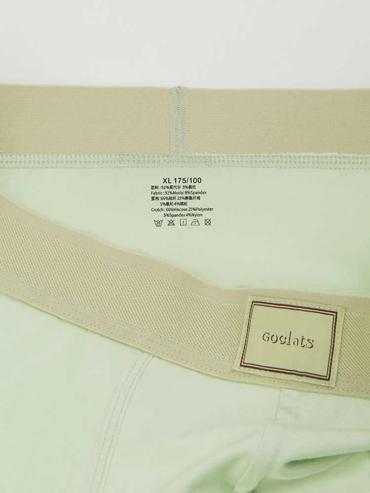 3 Pack Men's Ultra-Soft Modal Seamless Comfort Comfy Waistband Trunks | dmunderwear detail image 9