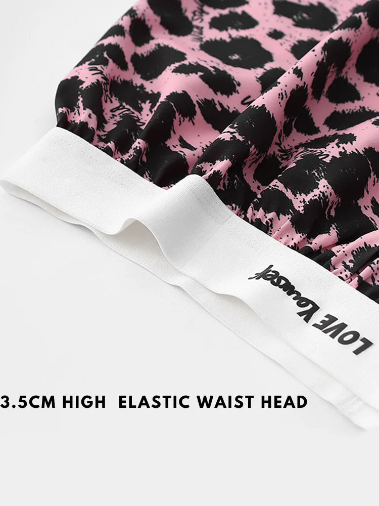 3 Pack Men's Ultra Soft Seamless Loose Fit Quick-Dry Boxers Briefs | dmunderwear detail image 4