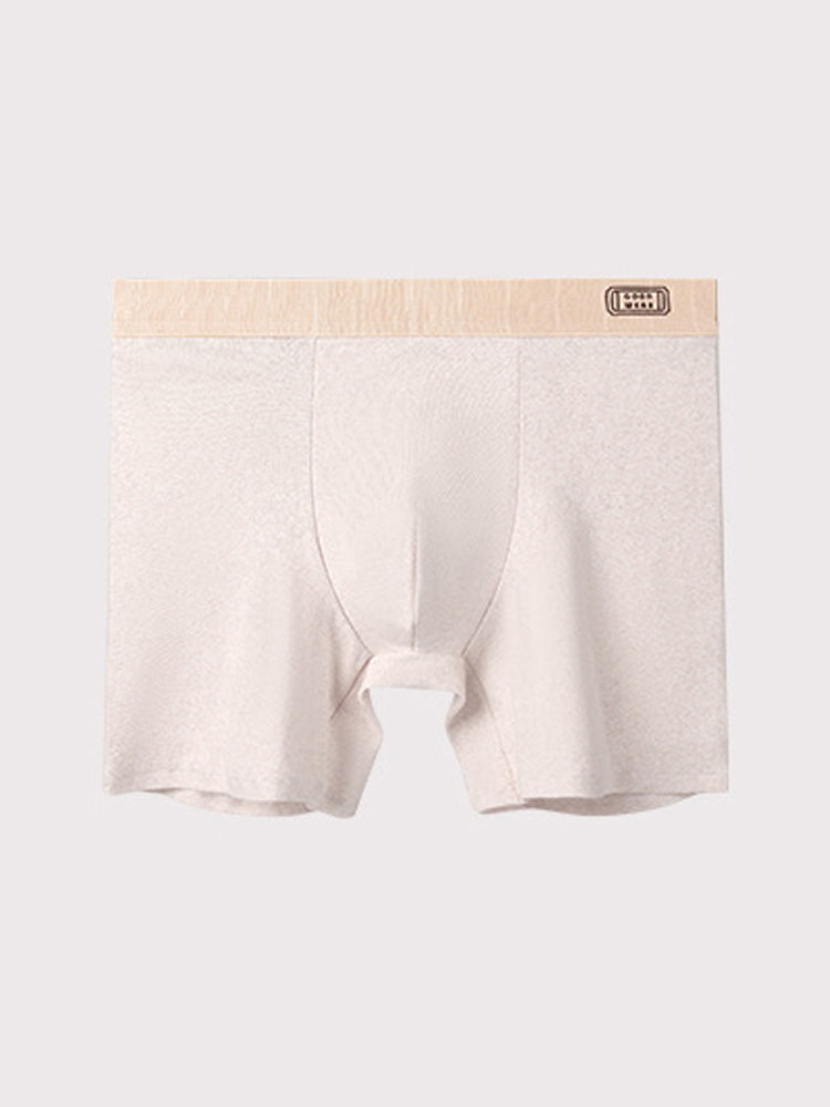 3 Pack Men's Ultra-Soft Simple Solid Color Breathable Cotton Boxers Briefs | dmunderwear detail image 17