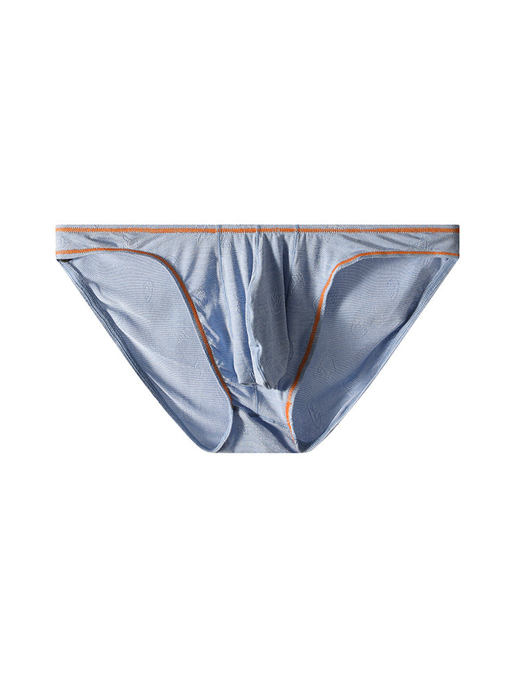 3 Pack Men's Ultra-Soft Stretch Fabric Ice Silk Briefs | dmunderwear detail image 11