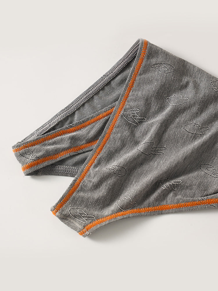 3 Pack Men's Ultra-Soft Stretch Fabric Ice Silk Briefs | dmunderwear detail image 6