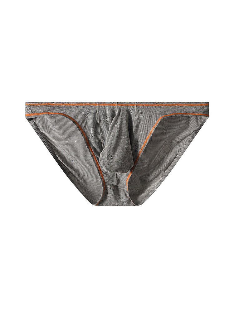 3 Pack Men's Ultra-Soft Stretch Fabric Ice Silk Briefs | dmunderwear detail image 7