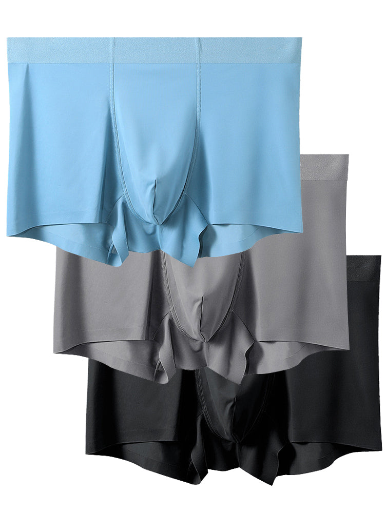 3 Pack Mesh Breathable Ice Silk Underwear | dmunderwear detail image 2