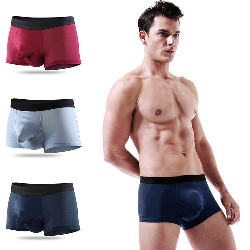 3 Pack Modal Dual Pouch Mens Underwear | dmunderwear detail image 12