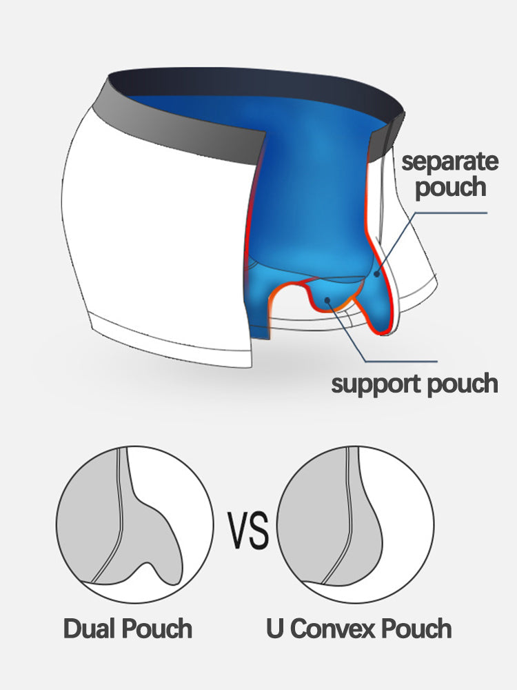 3 Pack Modal Dual Pouch Mens Underwear | dmunderwear detail image 9