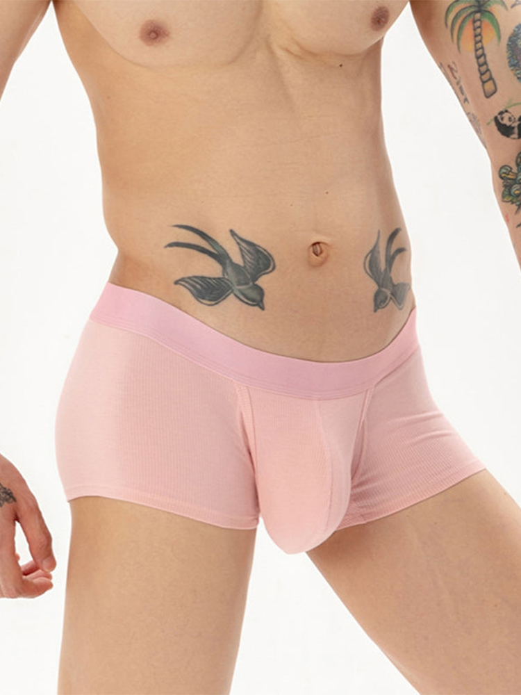3 Pack Separate Ball Support Pouch Trunks | dmunderwear detail image 10